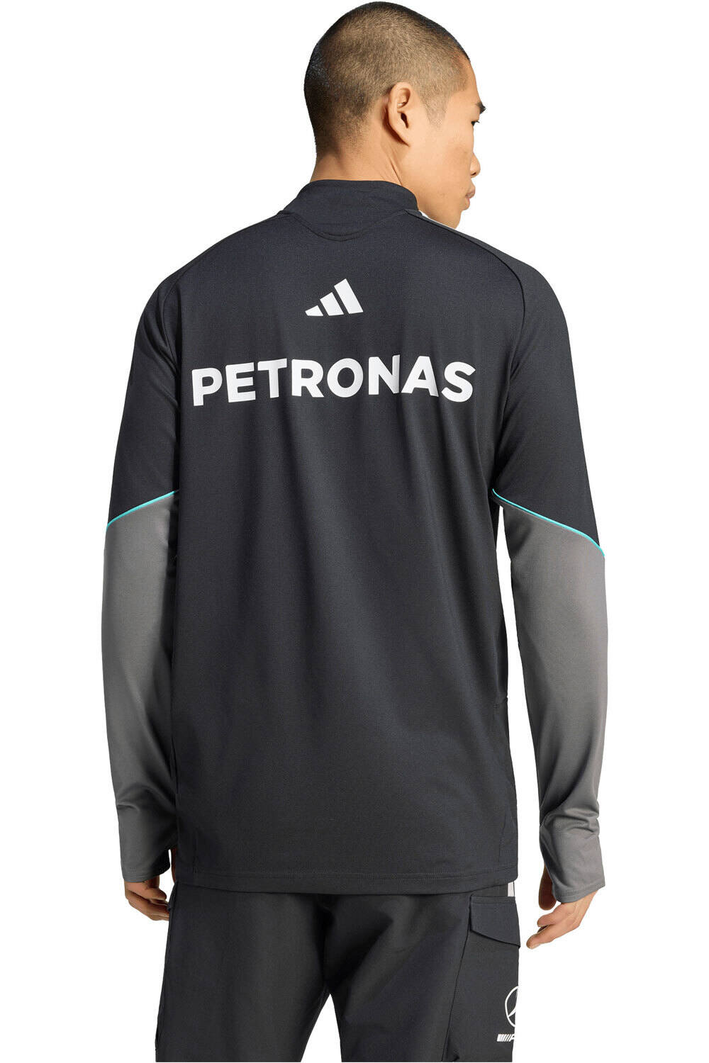 adidas sudadera hombre MERCEDES-AMG PETRONAS F1 MECHANICS vista trasera