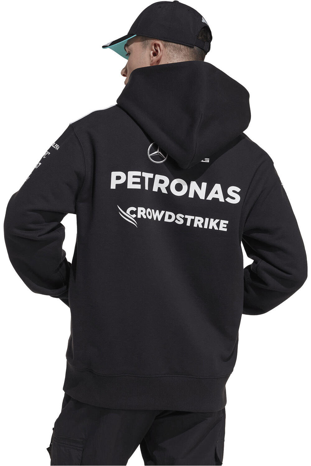adidas sudadera hombre MERCEDES AMG PETRONAS F1 TEAM vista trasera