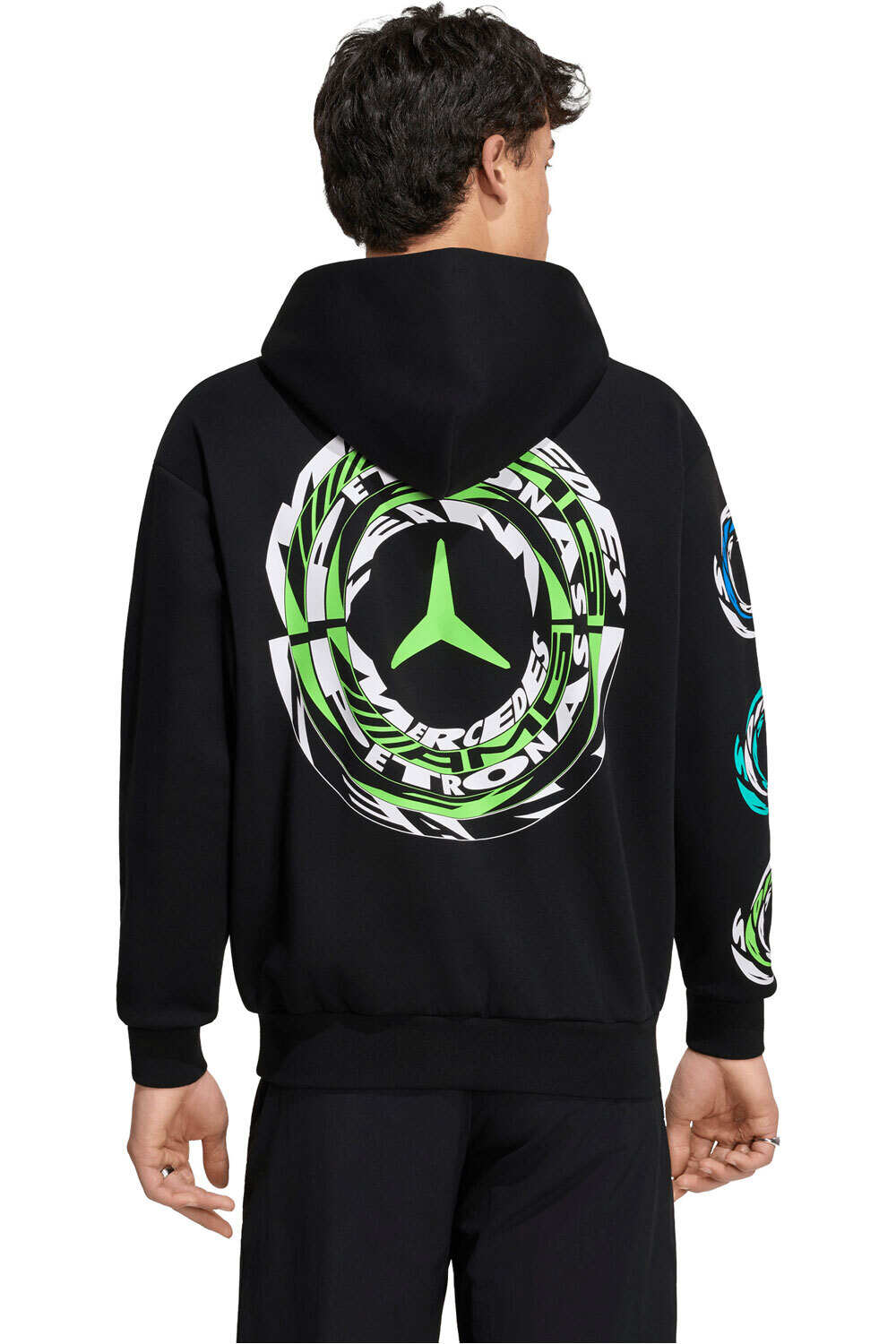 adidas sudadera hombre MERCEDES AMG-PETRONAS F1 vista trasera