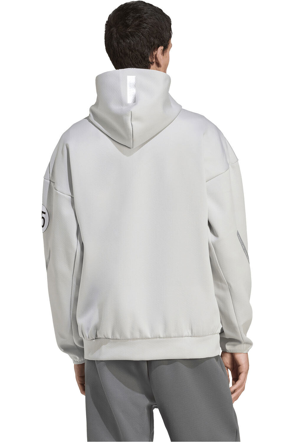 adidas sudadera hombre MERCEDES AMG PETRONAS SILVER ARROWS vista trasera