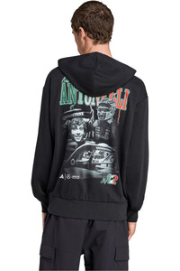 adidas sudadera hombre MERCEDES F1 ANTONELLI vista trasera