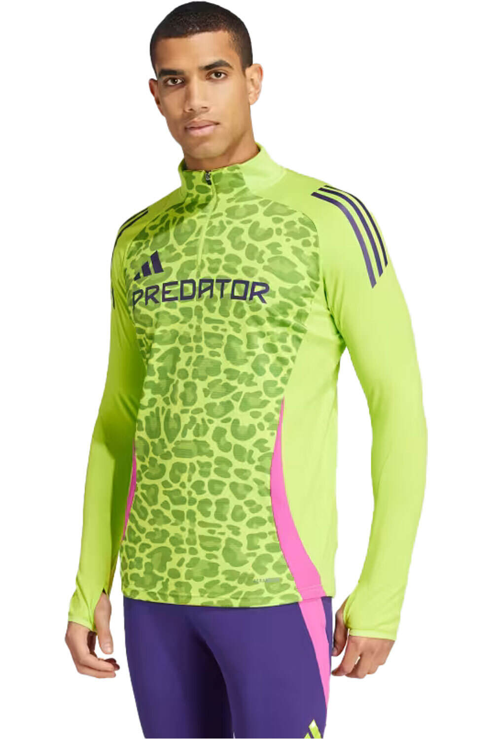 adidas sudadera hombre PRE TR TOP vista frontal