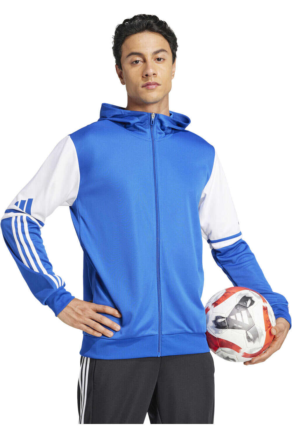 adidas sudadera hombre SQ25 HOOD vista detalle