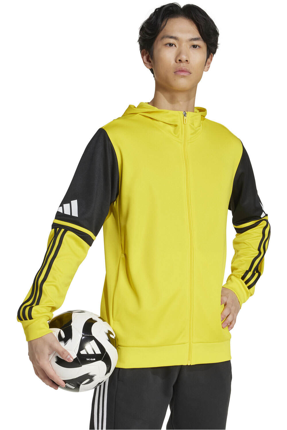adidas sudadera hombre SQ25 HOOD vista detalle