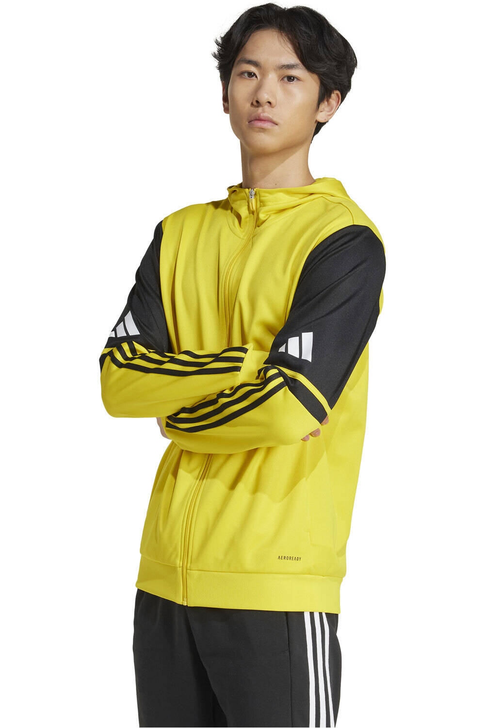 adidas sudadera hombre SQ25 HOOD vista frontal