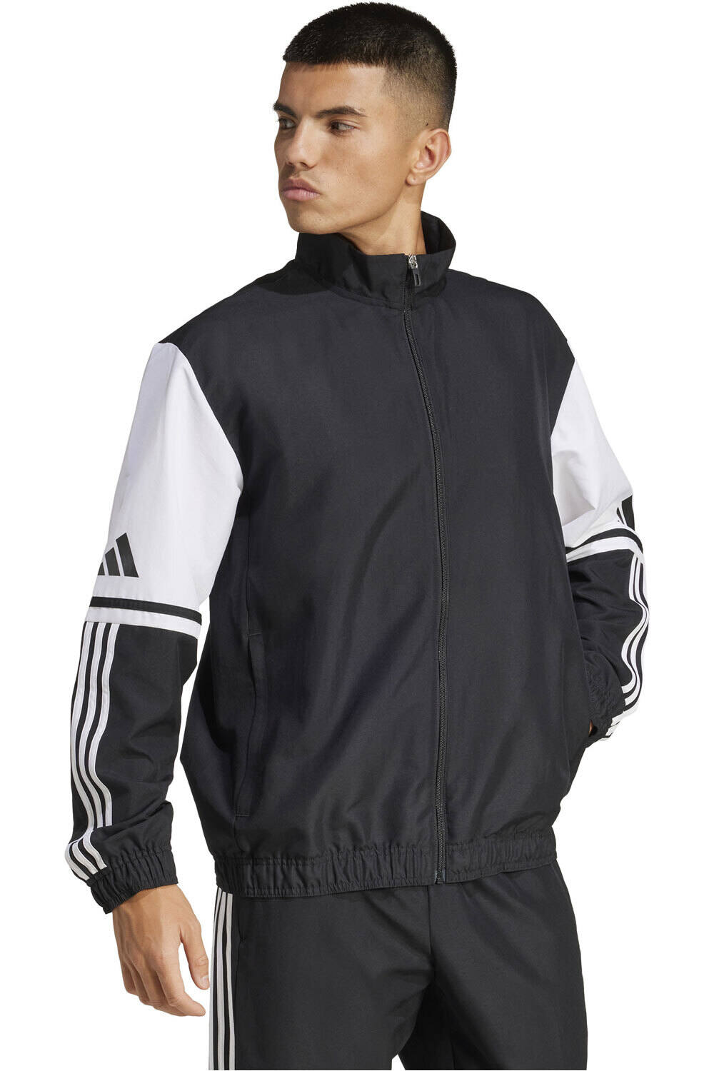 adidas sudadera hombre SQ25 PRE JKT vista detalle