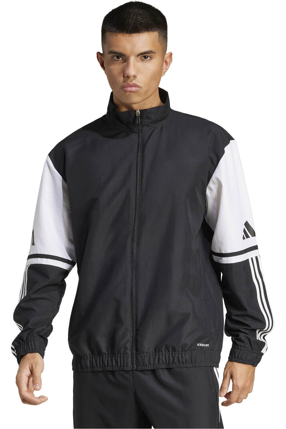 adidas sudadera hombre SQ25 PRE JKT vista frontal