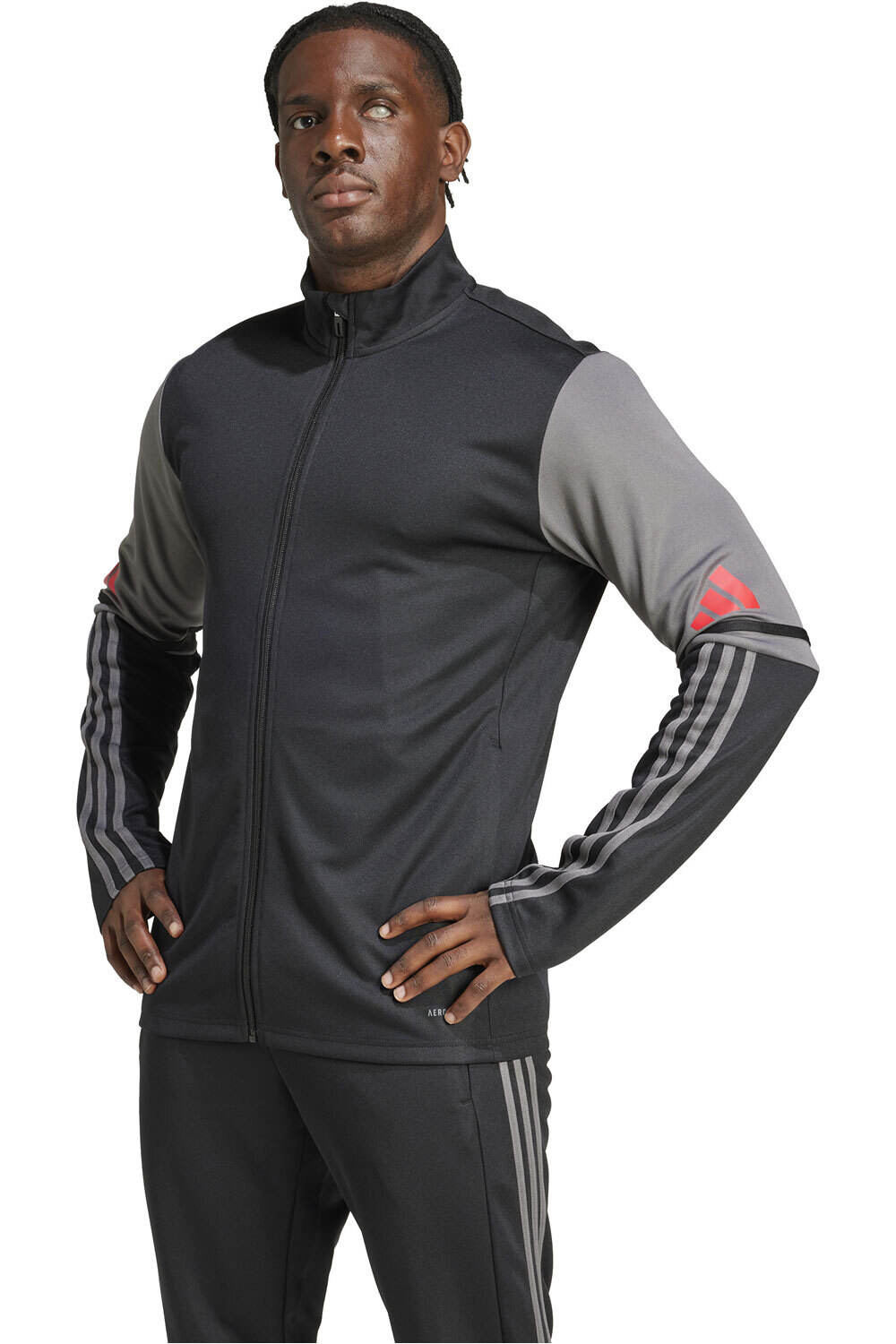 adidas sudadera hombre SQ25 TR JKT vista frontal