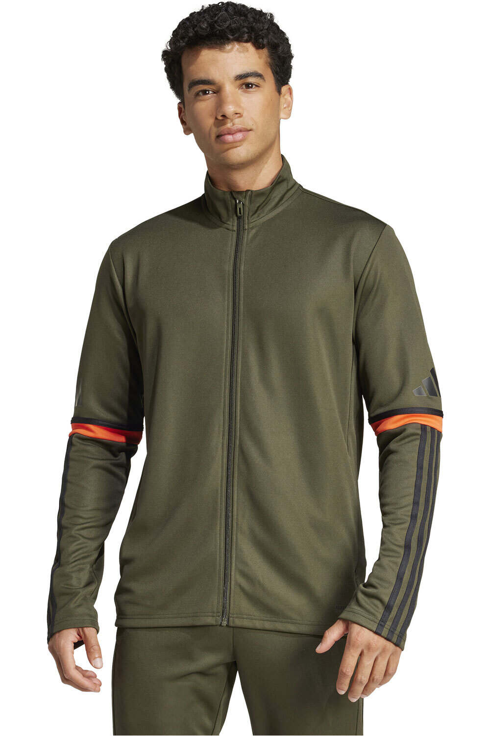 adidas sudadera hombre SQ25 TR JKT vista frontal