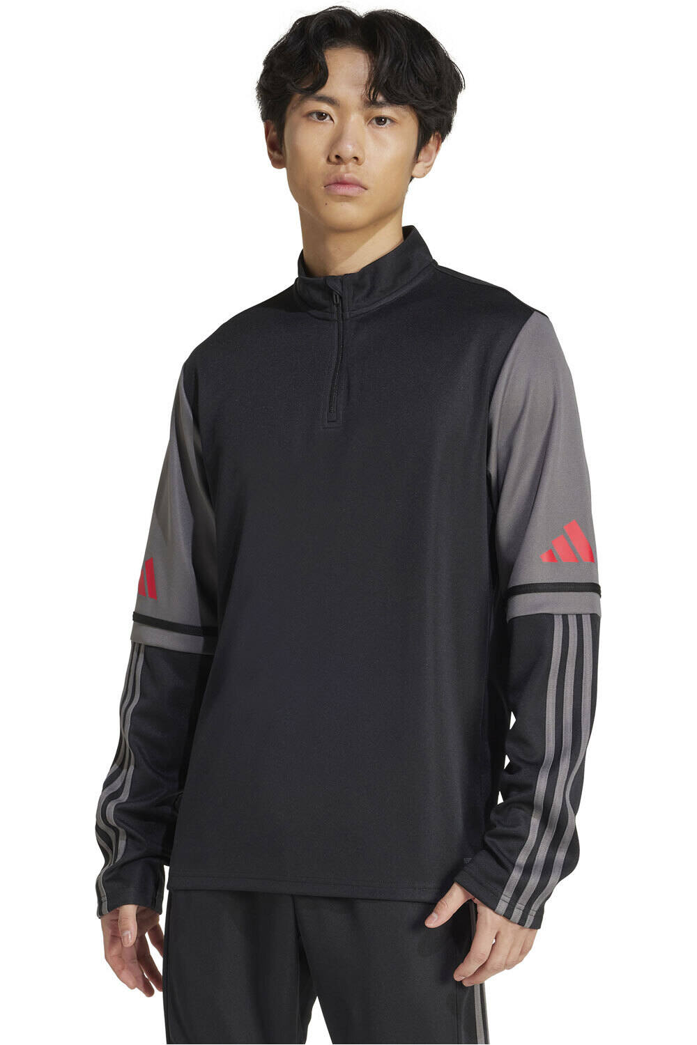 adidas sudadera hombre SQ25 TR TOP vista frontal