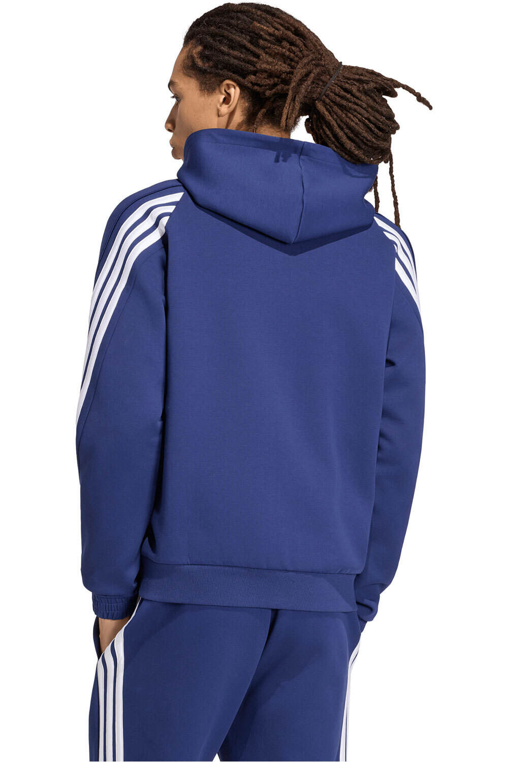adidas sudadera hombre SUDADERA CAPUCHA CREMALLERA STADIUM 3S vista trasera