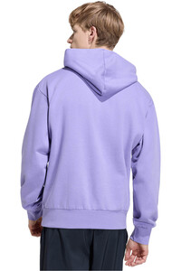 adidas sudadera hombre Sudadera capucha Essentials Feelcozy vista trasera
