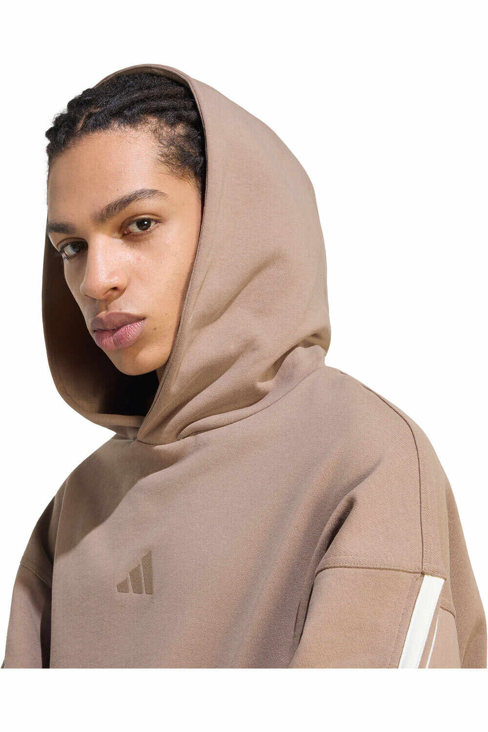 adidas sudadera hombre SUDADERA CON CAPUCHA KIT 3-STRIPES vista detalle