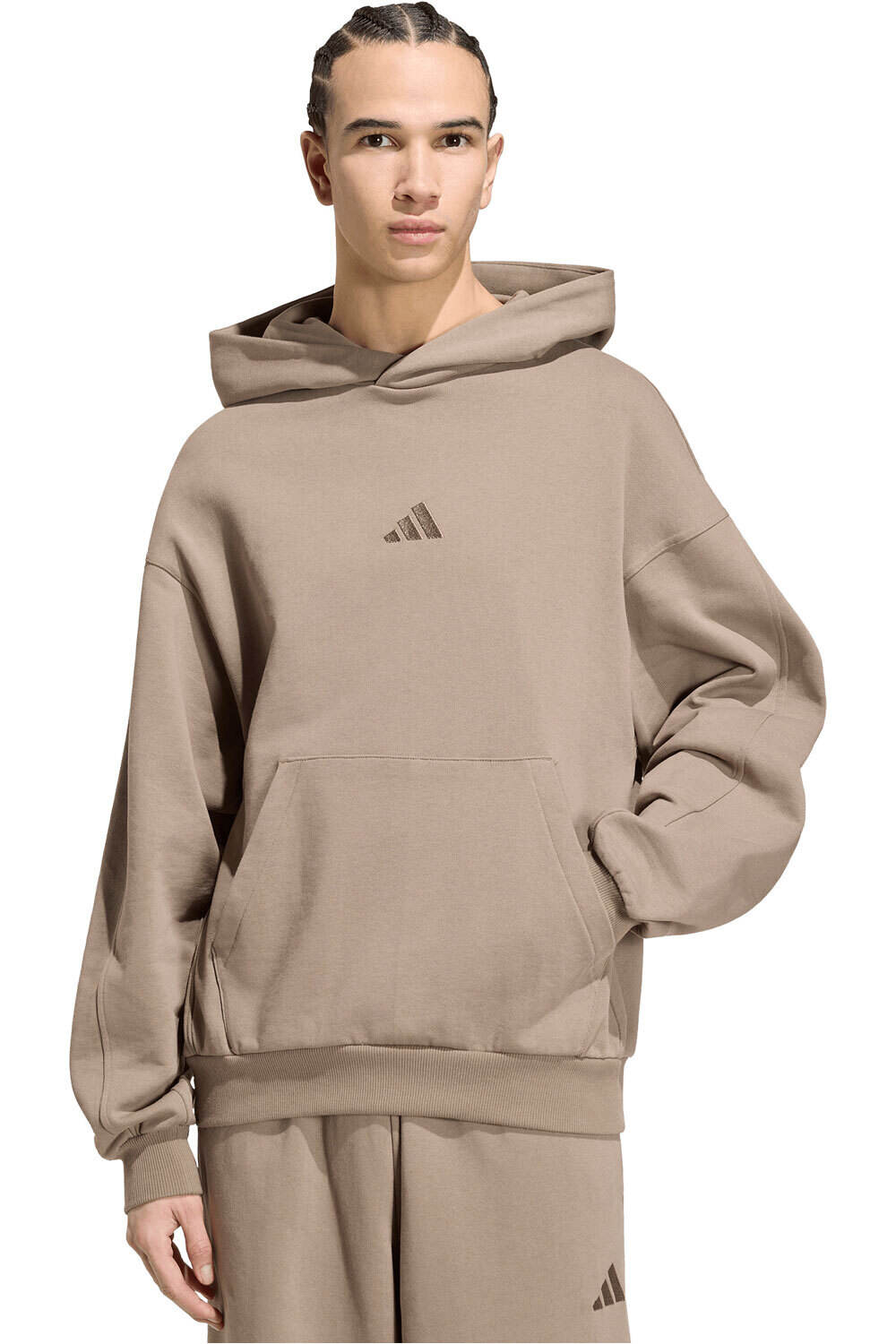 adidas sudadera hombre SUDADERA CON CAPUCHA KIT SMALL LOGO vista frontal