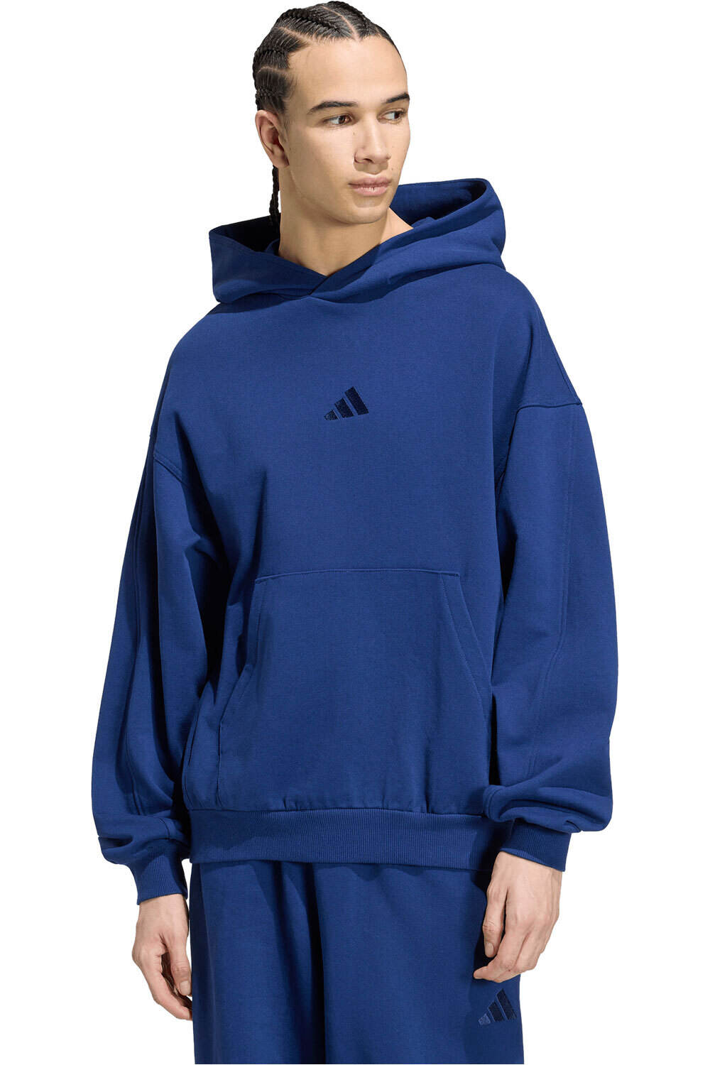 adidas sudadera hombre SUDADERA CON CAPUCHA KIT SMALL LOGO vista frontal