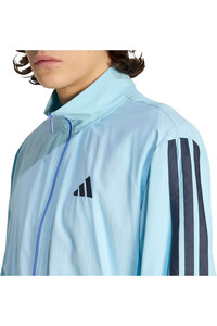 adidas sudadera hombre SUDADERA ESSENTIALS 3 RAYAS TEJIDA vista detalle