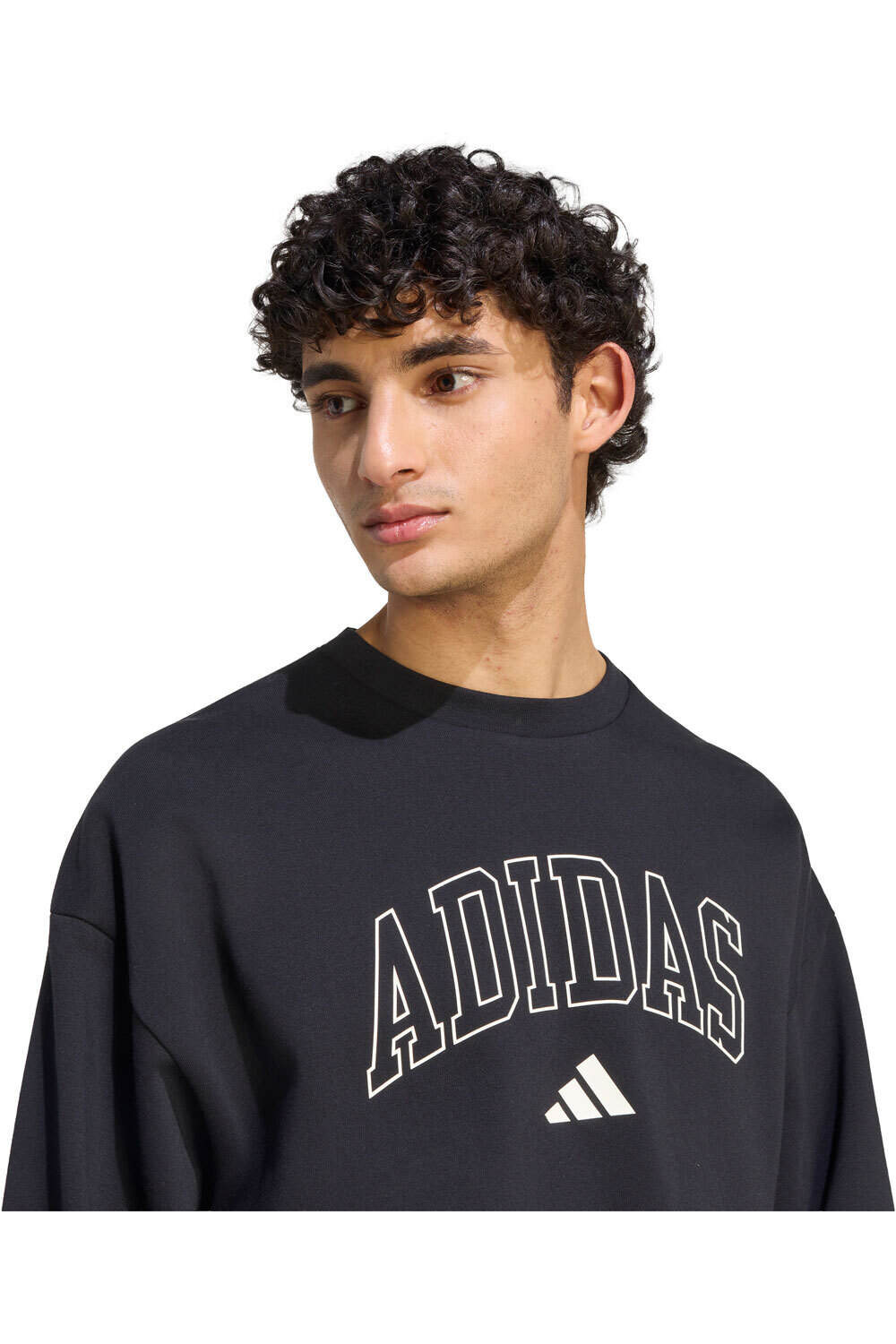 adidas sudadera hombre Sudadera Universitaria Seasonal Ess vista detalle