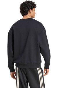 adidas sudadera hombre Sudadera Universitaria Seasonal Ess vista trasera