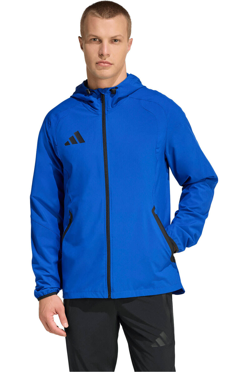 adidas sudadera hombre TIRO TRAVEL WINDBREAKER vista frontal