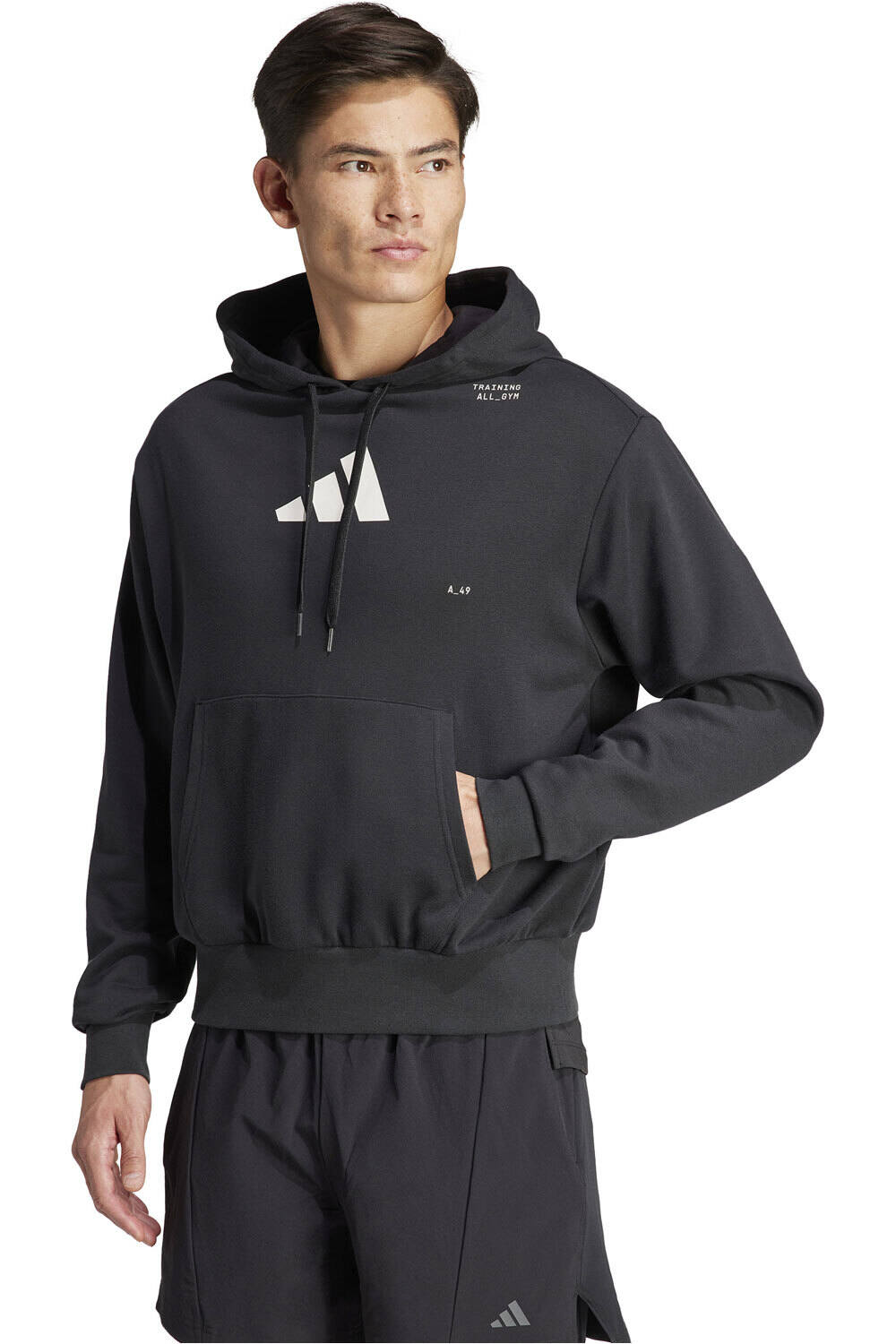 adidas sudadera hombre U TR CAT G H vista frontal