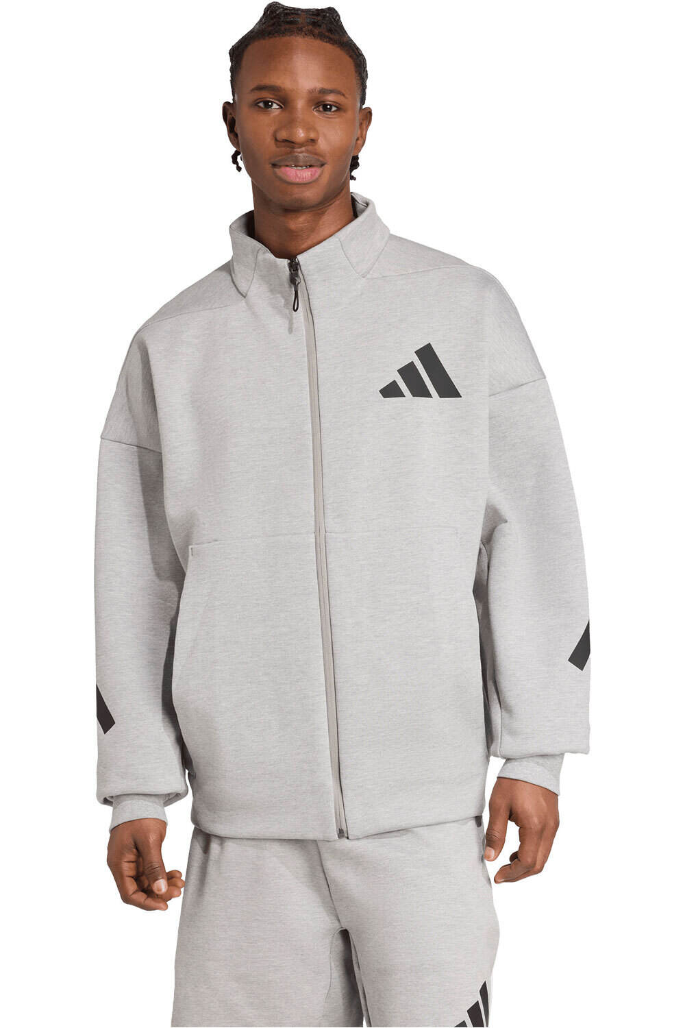 adidas sudadera hombre Z.N.E. TRACKTOP vista frontal
