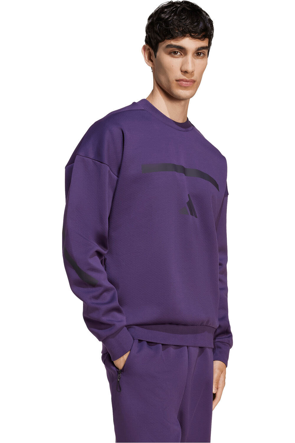 adidas sudadera hombre Z.N.E. vista detalle