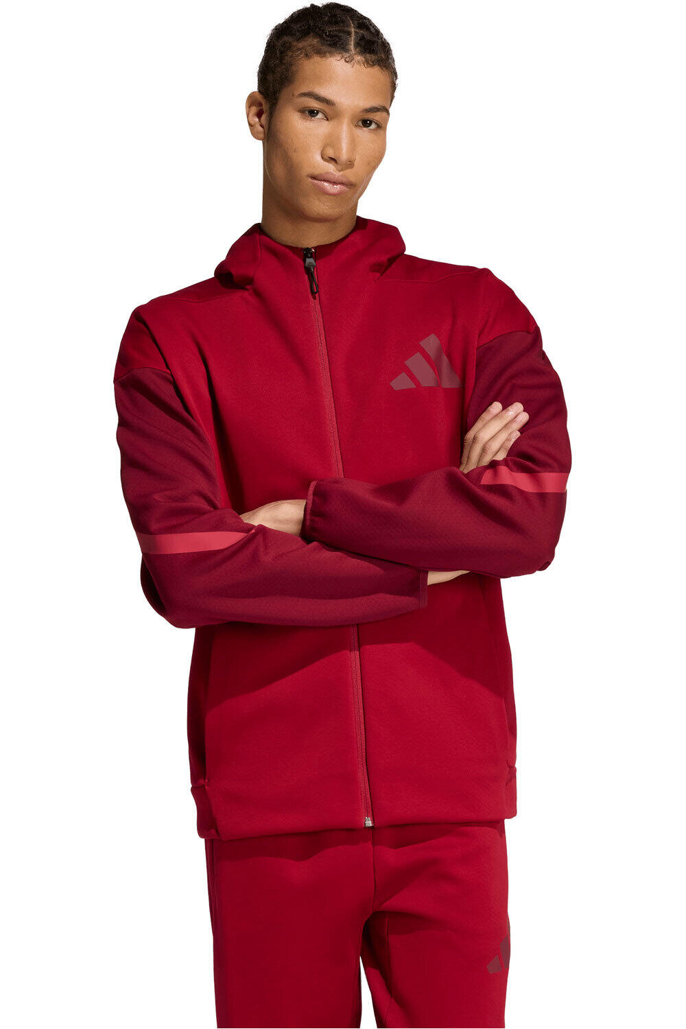 adidas sudadera hombre Z.N.E. vista frontal