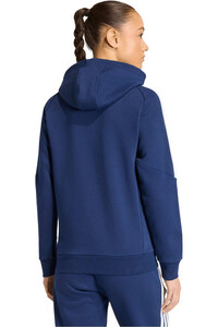 adidas sudadera mujer Chaqueta Capucha Cremallera Tiro26 vista trasera