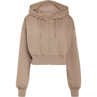 adidas sudadera mujer Chaqueta capucha Ess Fl cremallera 03