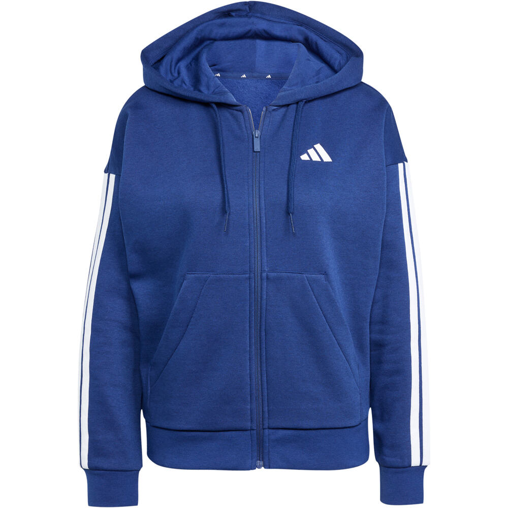 adidas sudadera mujer Chaqueta capucha y cremallera Ess 3S 03