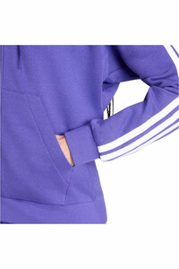 adidas sudadera mujer Chaqueta capucha y cremallera Ess 3S 03