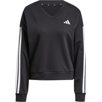 adidas sudadera mujer CUELLO PICO ESSENTIALS 3 STRIPES 05