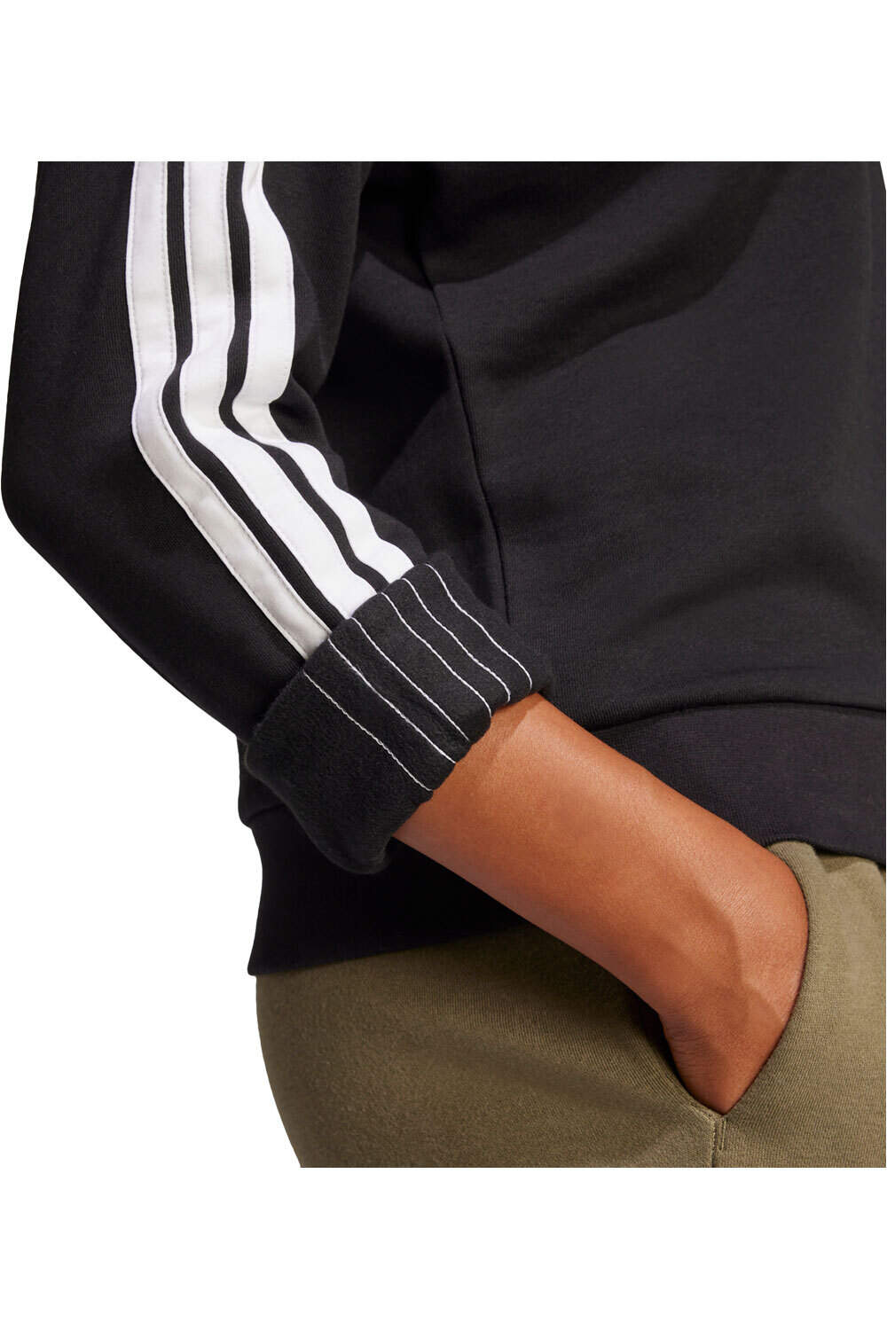 adidas sudadera mujer ESSENTIALS 3 STRIPES 03