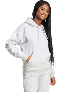 adidas sudadera mujer ESSENTIALS 3-STRIPES FLEECE vista detalle