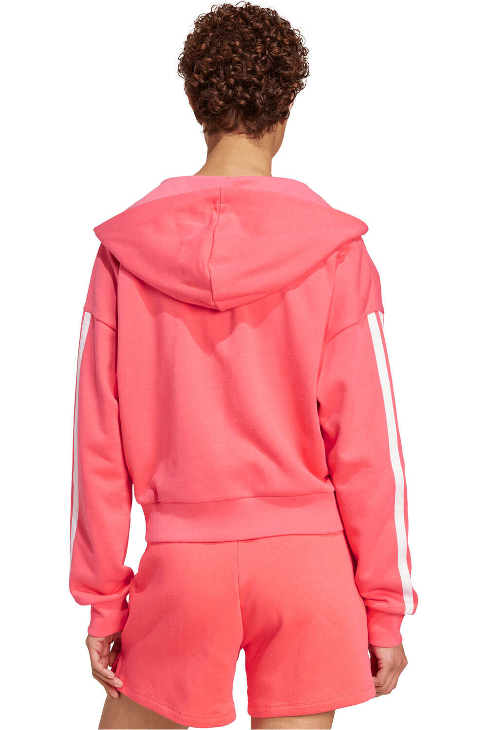 adidas sudadera mujer ESSENTIALS 3-STRIPES vista trasera