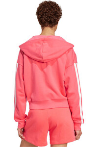 adidas sudadera mujer ESSENTIALS 3-STRIPES vista trasera