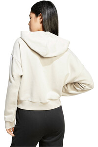 adidas sudadera mujer ESSENTIALS 3-STRIPES vista trasera