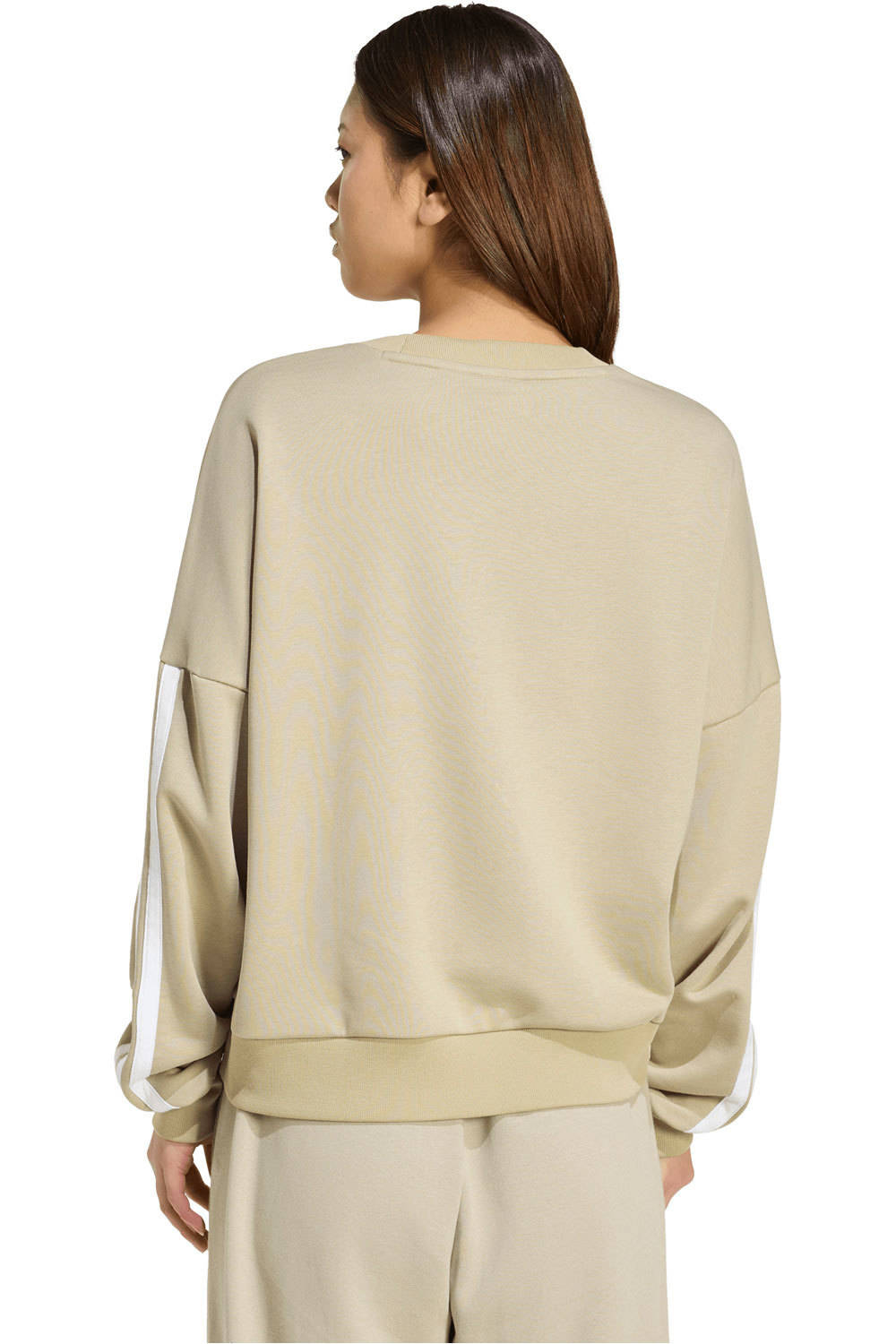 adidas sudadera mujer ESSENTIALS 3-STRIPES vista trasera