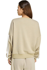 adidas sudadera mujer ESSENTIALS 3-STRIPES vista trasera