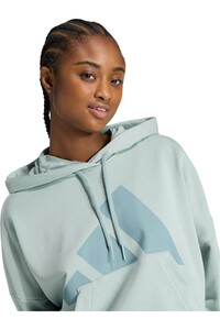 adidas sudadera mujer ESSENTIALS BIG LOGO FRENCH TERRY vista detalle
