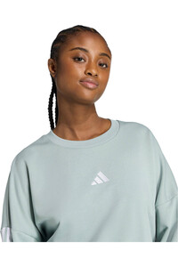 adidas sudadera mujer ESSENTIALS FRENCH TERRY 3 BANDAS 03