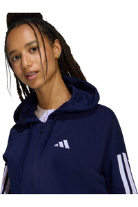 adidas sudadera mujer ESSENTIALS FRENCH TERRY 3 BANDAS vista detalle
