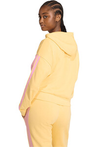 adidas sudadera mujer ESSENTIALS FRENCH TERRY 3 BANDAS vista trasera