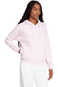 adidas sudadera mujer ESSENTIALS LINEAR FULL ZIP vista detalle