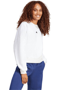 adidas sudadera mujer ESSENTIALS SMALL LOGO FEELCOZY vista detalle