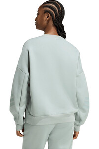 adidas sudadera mujer FUTURE ICONS 3 BANDAS vista trasera