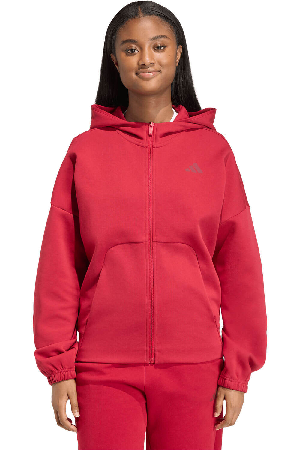 adidas sudadera mujer FUTURE ICONS SMALL LOGO vista frontal