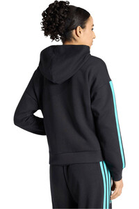 adidas sudadera mujer MERCEDES - AMG PETRONAS FORMULA 1 TEAM DNA vista trasera