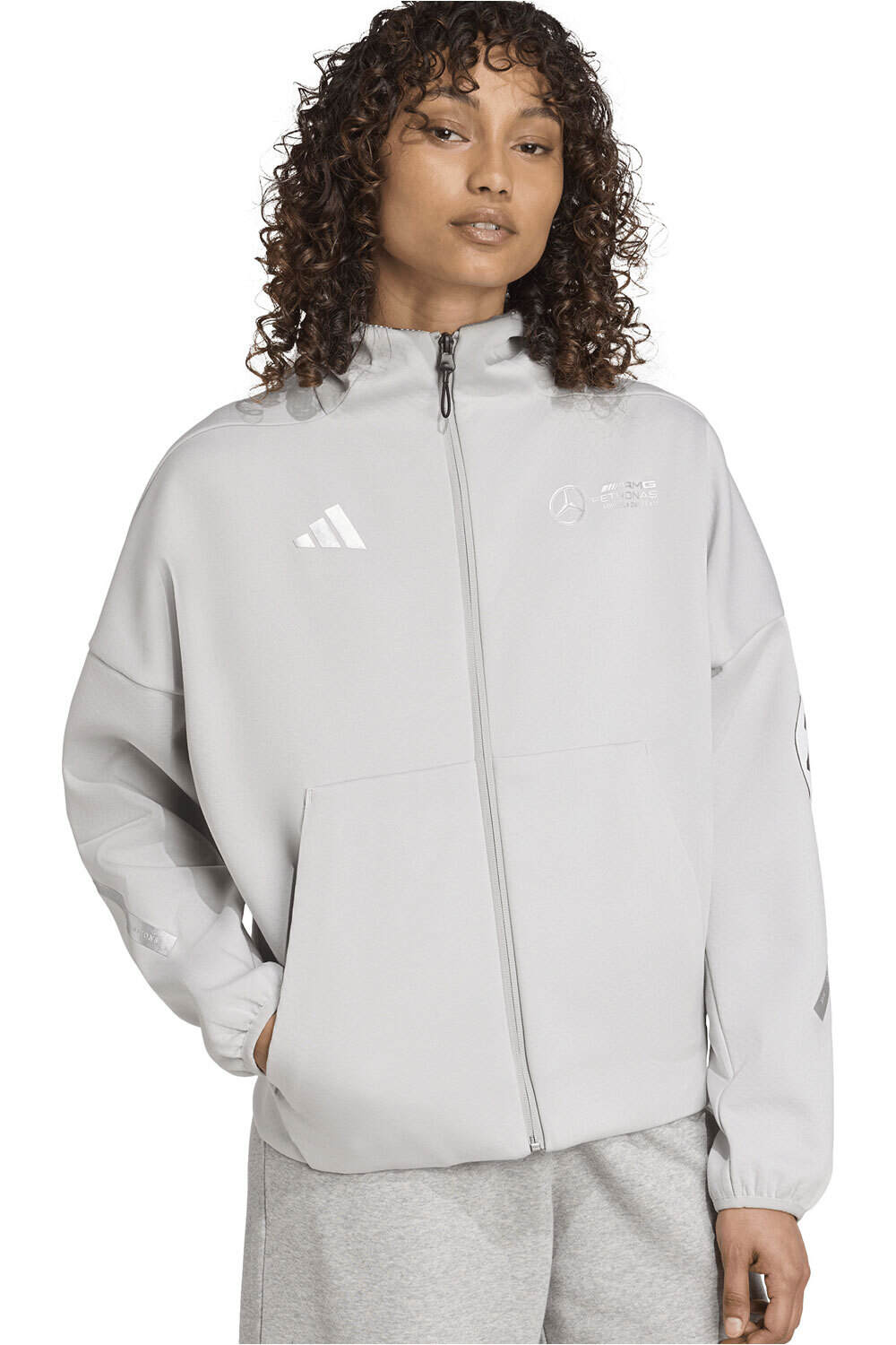 adidas sudadera mujer MERCEDES-AMG PETRONAS F1 TEAM vista detalle