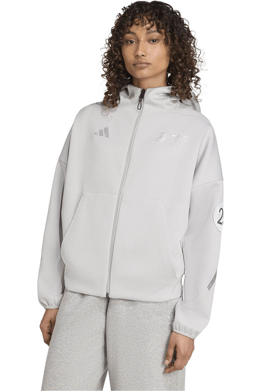 adidas sudadera mujer MERCEDES-AMG PETRONAS F1 TEAM vista frontal
